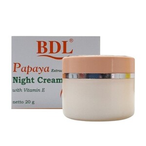 BDL Papaya Extract Night Cream With Vitamin E