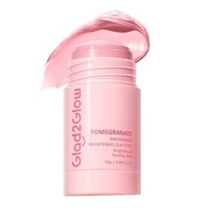 Glad2glow Pomegranate Niacinamide Brightening Clay Stick