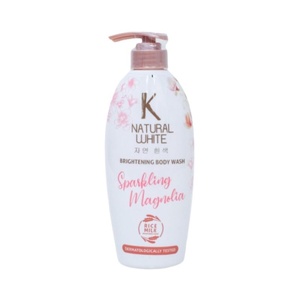 K Natural White Body Wash Sparkling Magnolia