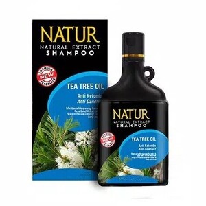 Natur Natural Extract Shampoo Anti Dandruff Tea Tree Oil
