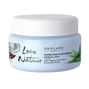 Oriflame Sweden Love Nature Hydrating Face Cream with Organic Aloe Vera & Coconut Water