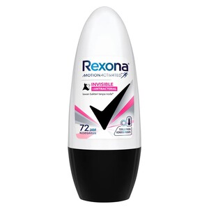 Rexona Invisible + Antibacterial (Antiperspirant Deodoran Roll On)
