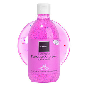 Scarlett Brightening Shower Scrub Pomegrante