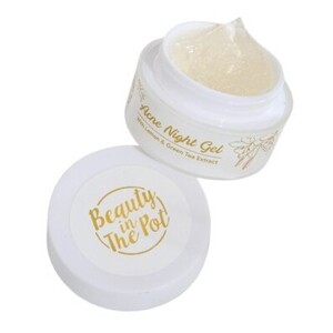 Beauty in the Pot Acne Night Gel with Lemon & Green Tea Extract