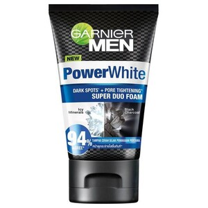Garnier Men Power White - Dark Spots + Pore Tightening Super Duo Foam