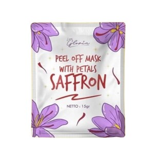 Lea Gloria Peel Off Mask With Petals Saffron