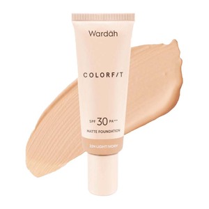 Wardah Colorfit Matte Foundation 22N Light Ivory