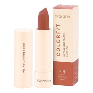 Wardah Colorfit Ultralight Matte Lipstick 10 Stunning Seoul
