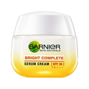 Kdu Beauty Garnier Bright Complete Vitamin C Serum Cream SPF36 PA+++ Halal