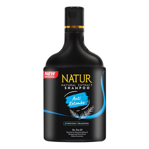 Natur Natural Extract Shampoo Anti Dandruff Tea Tree Oil Halal
