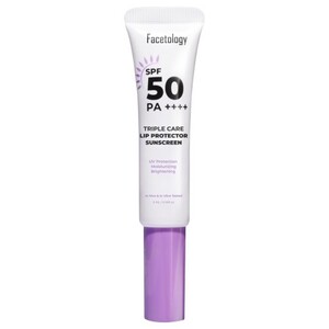 Facetology Triple Care Lip Protector Sunscreen Flavored