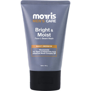 Morris Men's Care Bright and Moist Face and Beard Wash