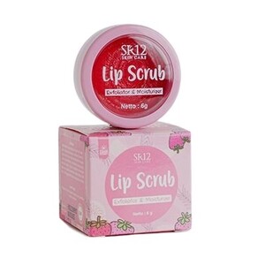 SR12 Skincare Lip Scrub Exfoliator & Moisturizer
