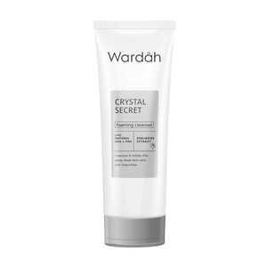 Wardah Crystal Secret NMF Amino + AHA PHA Clarifying Foaming Cleanser