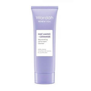 Wardah Renew You NMF Amino + Ceramide Rejuvenating Gel To Foam Cleanser