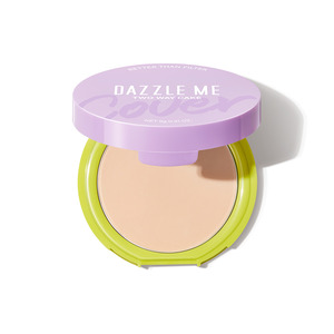 Dazzle Me Better Than Filter Double Kill Two Way Cake Powder N03 Nude Beige Halal