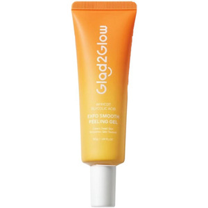 Glad2glow Apricot Glycolic Acid Exfo Smooth Peeling Gel Halal