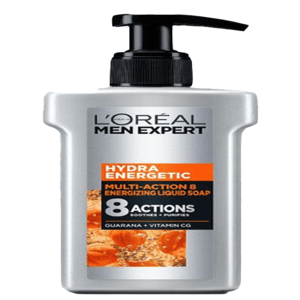 L’oreal Men Expert Hydra Energetic Multi-Action 8 Energizing Liquid Soap Halal