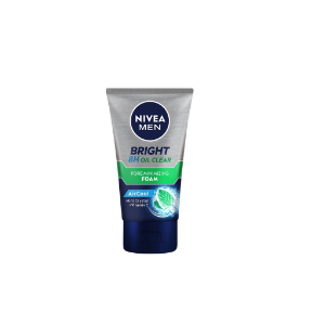 Nivea Men Bright Oil Clear Pore Minimizing Foam Halal