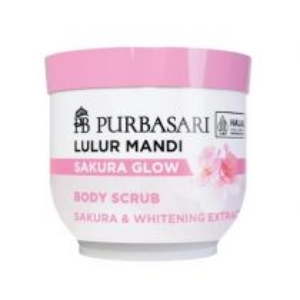 Purbasari Lulur Mandi Sakura Glow Halal