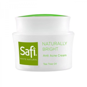 Safi White Natural Anti Acne Cream Tea Tree Oil Halal