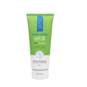 Satto Hand And Body Goat Milk Triple Moisturizer Halal