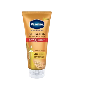 Vaseline Healthy Bright Gluta-Hya Serum Burst Lotion SPF 50 Pa+++ Halal