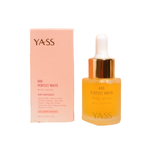 Yass Beauty Care Expert AHA Perfect White Body Serum Halal