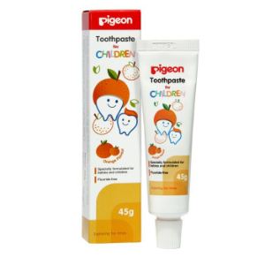 Cek Halal Pigeon Children Toothpaste Orange
