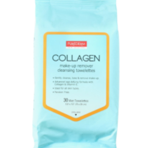 Cek Halal Purederm Collagen Make-Up Remover Cleansing Towelettes