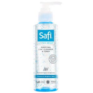 Cek Halal Safi Ultimate Bright Purifying 2 In 1 Cleanser & Toner