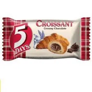 Cek Halal 5 Days Roti Croissant Isi Pasta Cokelat (Creamy Chocolate)