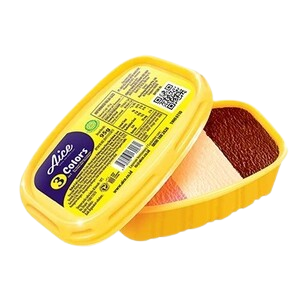 Cek Halal Aice Es Krim Rasa Cokelat, Vanila Dan Stroberi (3 In 1 Colors)
