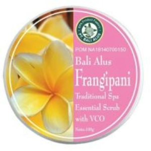 Cek Halal Bali Alus Traditional Spa Essential Scrub With Vco Frangipani