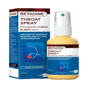 Cek Halal Betadine Throat Spray