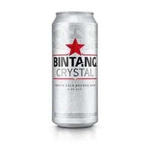 Cek Halal Bintang Crystal Bir (Mengandung Alkohol +- 4,3% Vv)