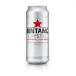 Cek Halal Bintang Crystal Bir (Mengandung Alkohol +- 4,3% Vv)