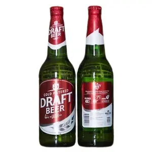 Cek Halal Draft Bir Lager (Mengandung Alkohol Â± 4.8 % vv)