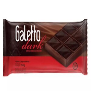 Cek Halal Galetto Cokelat Compound Hitam Manis (Dark Compound Chocolate)