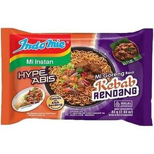 Cek Halal Indomie Mi Instan Goreng Rasa Kebab Rendang