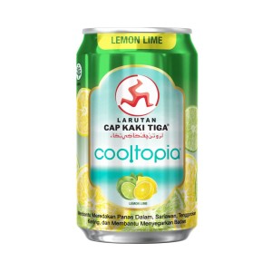 Cek Halal Larutan Cap Kaki Tiga Cooltopia Lemon Lime