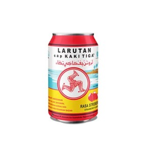 Cek Halal Larutan Cap Kaki Tiga Rasa Strawberry