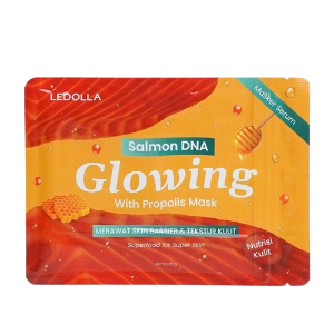 Cek Halal Ledolla Salmon DNA With Propolis Glowing Mask