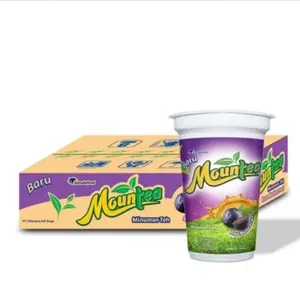 Cek Halal Mountea Minuman Teh Rasa Blackcurrant