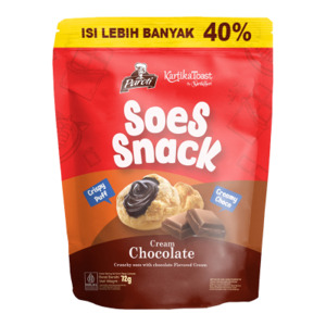 Cek Halal Paroti Soes Kering Isi Krim Rasa Cokelat (Soes Snack Cream Chocolate)