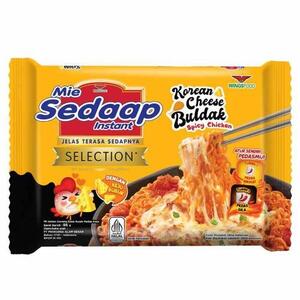 Cek Halal Sedaap Instan Goreng Rasa Ayam Pedas Keju (Korean Cheese Buldak Spicy Chicken)