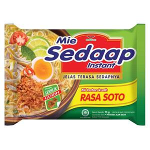 Cek Halal Sedaap Mi Instan Kuah Rasa Soto