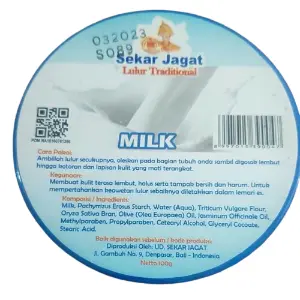 Cek Halal Sekar Jagat Lulur Traditional Milk