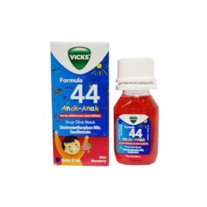 Cek Halal Vicks Formula 44 Anak-anak (Rasa Strawberry)