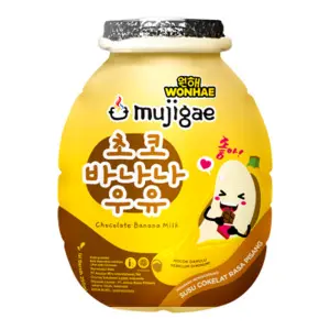 Cek Halal Wonhae-mujigae Minuman Mengandung Susu Cokelat Rasa Pisang